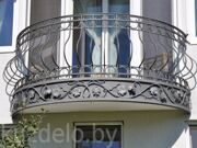 Кованый балкон-24  цена 160 у.е. за м.кв.
