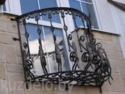 Французский кованый балкон-10  цена 360 у.е. за м.кв.